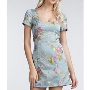 UO Floral Jaquard Dress